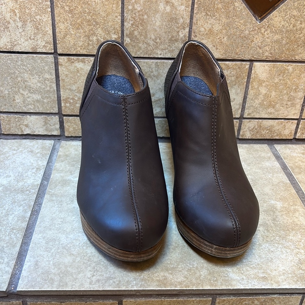 Brown booties